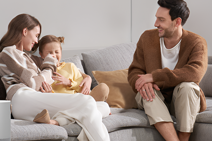 smart sensing digital ultrasonic humidifier